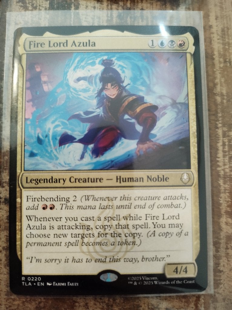 Fire Lord Azula commander deck, Ophalen of Verzenden, Zo goed als nieuw, Speeldeck