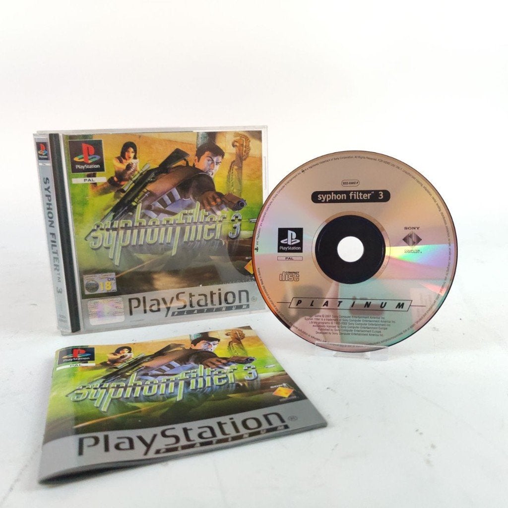 Syphon filter 3 ps1 || Nu voor maar € 24.99, Spelcomputers en Games, Games | Sony PlayStation 1, Vanaf 18 jaar, Shooter, 1 speler