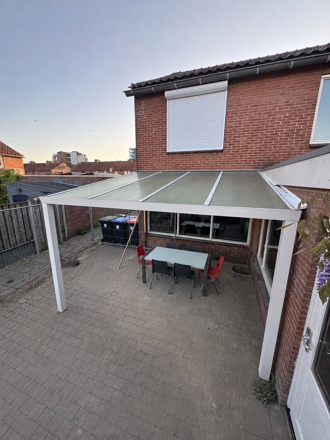 Moderne aluminium veranda / carport / serre, Tuin en Terras, Overkappingen, Ophalen, Zo goed als nieuw, Veranda