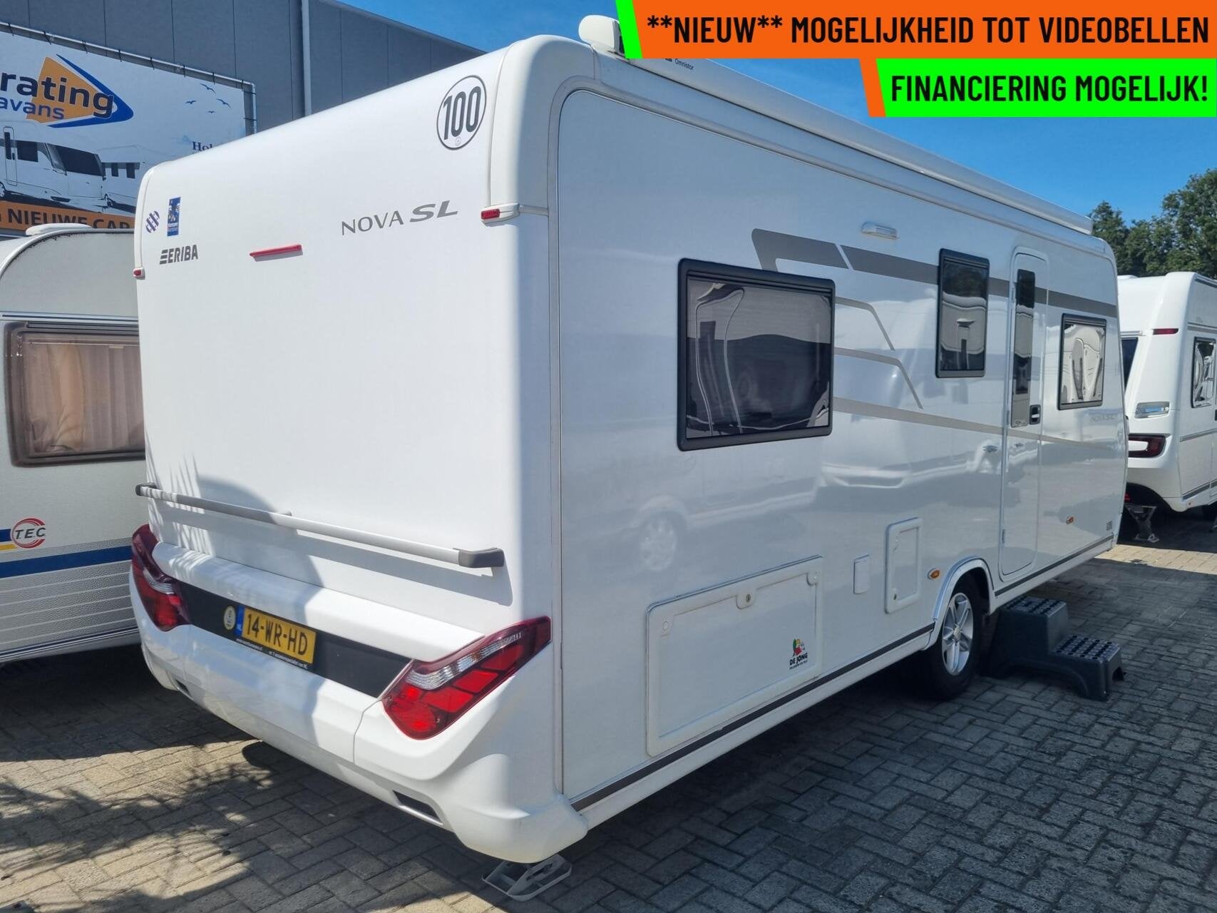 Eriba NOVA 540 SL MOVER + VLOERVERWARMING + CASS LUIFEL, Rondzit, 7 tot 8 meter, Bedrijf, Eriba