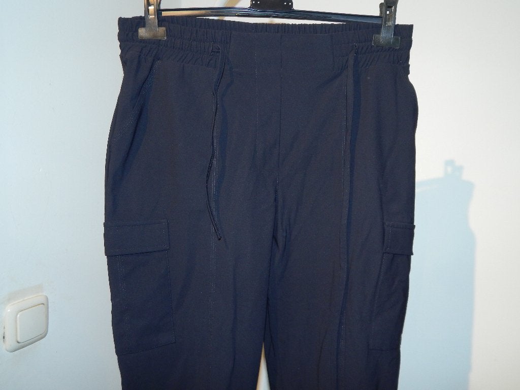 Studio Anneloes dikkere travel stof capri broek elastisch M, Maat 38/40 (M), Studio Anneloes, Verzenden, Zwart