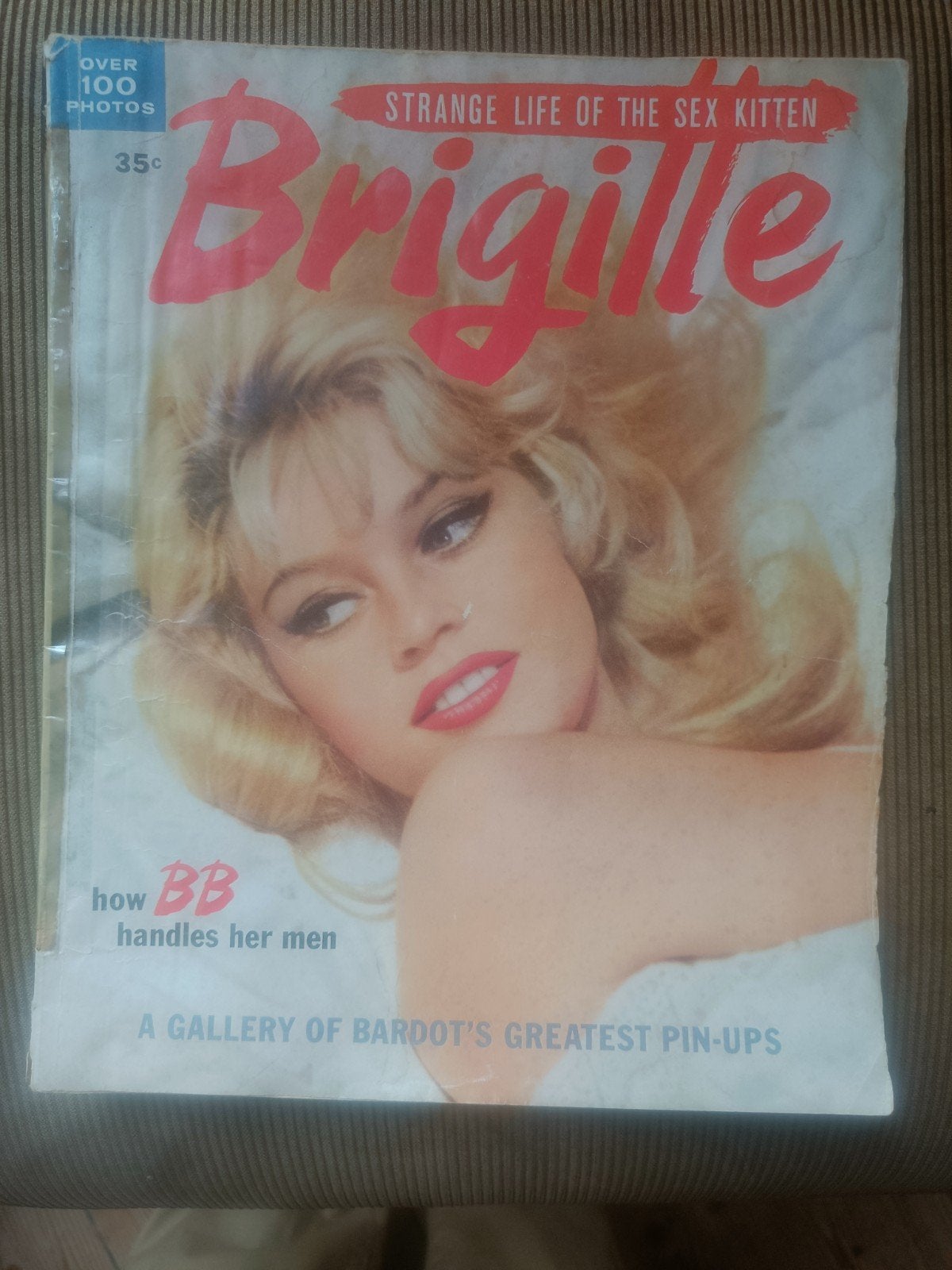 Oud magazine Brigitte Bardot, Ophalen of Verzenden