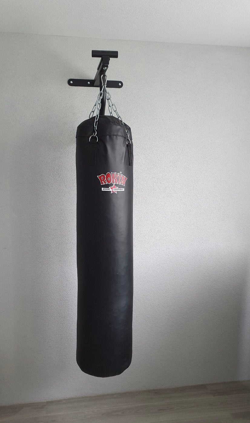 Ronin bokszak 150 cm inclusief muurbeugel, Ophalen, Zo goed als nieuw, Bokszak