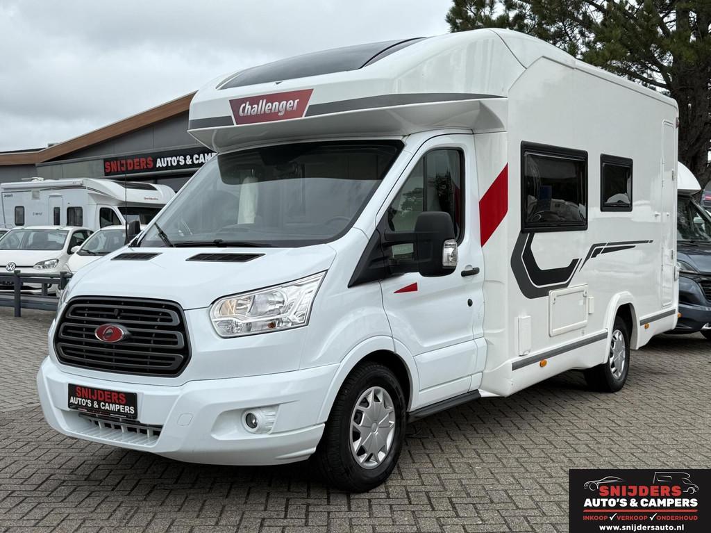 Challenger 290 special edition zeer ruime indeling, Caravans en Kamperen, Campers, Airconditioning, Luifel, Bedrijf, Challenger