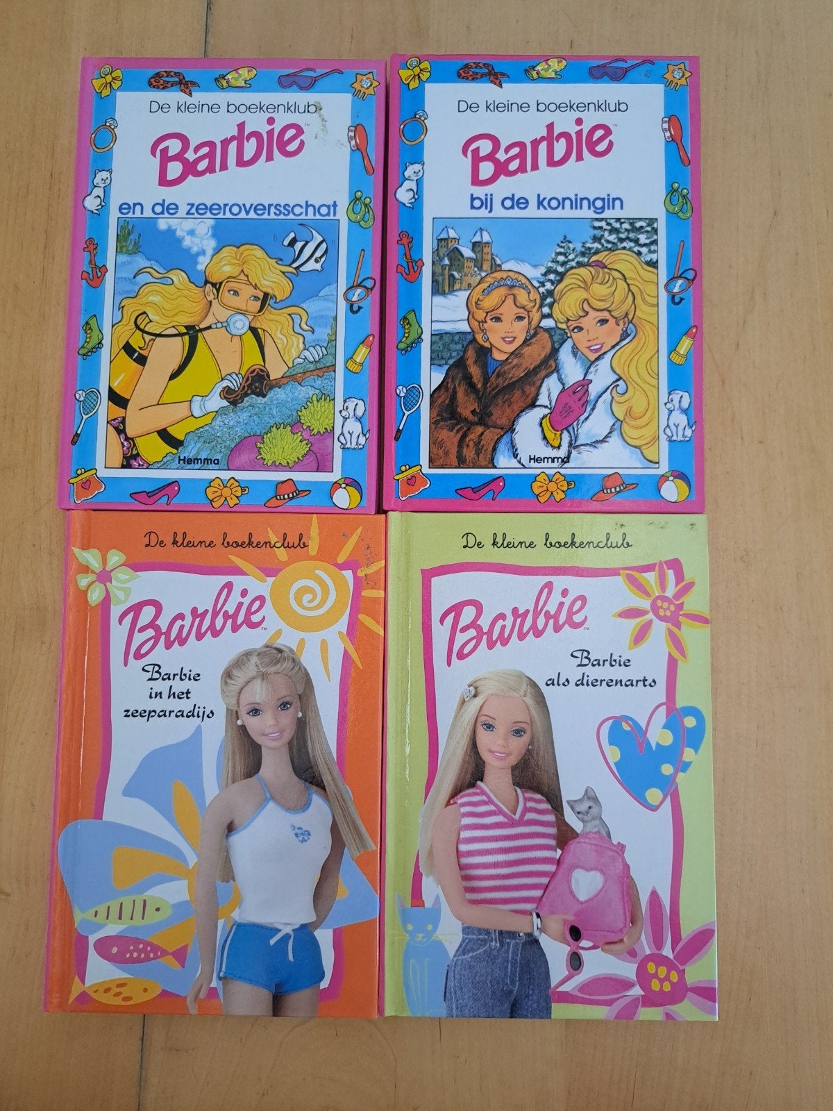 Barbie boeken - De kleine boekenclub (4 stuks), Boeken, Kinderboeken | Jeugd | onder 10 jaar, Ophalen of Verzenden, Zo goed als nieuw