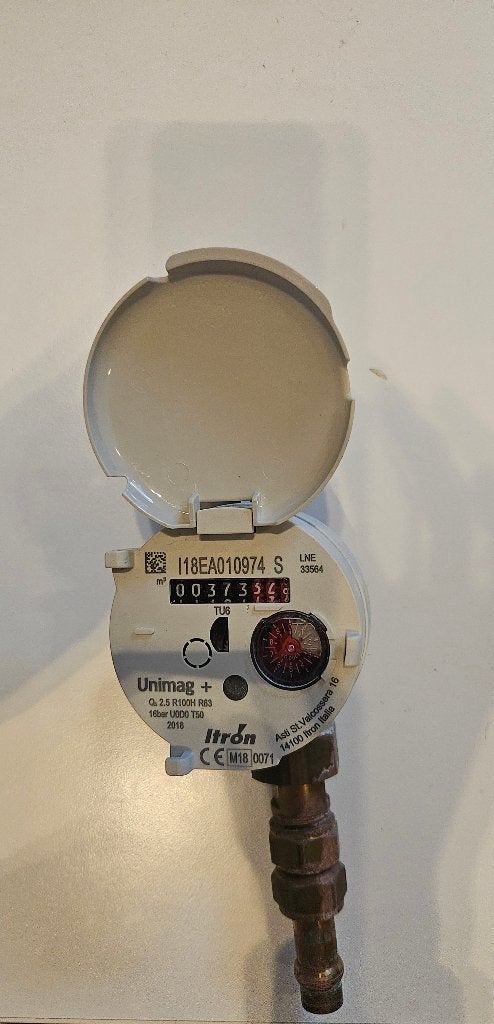watermeter Itron, Ophalen of Verzenden, Gebruikt