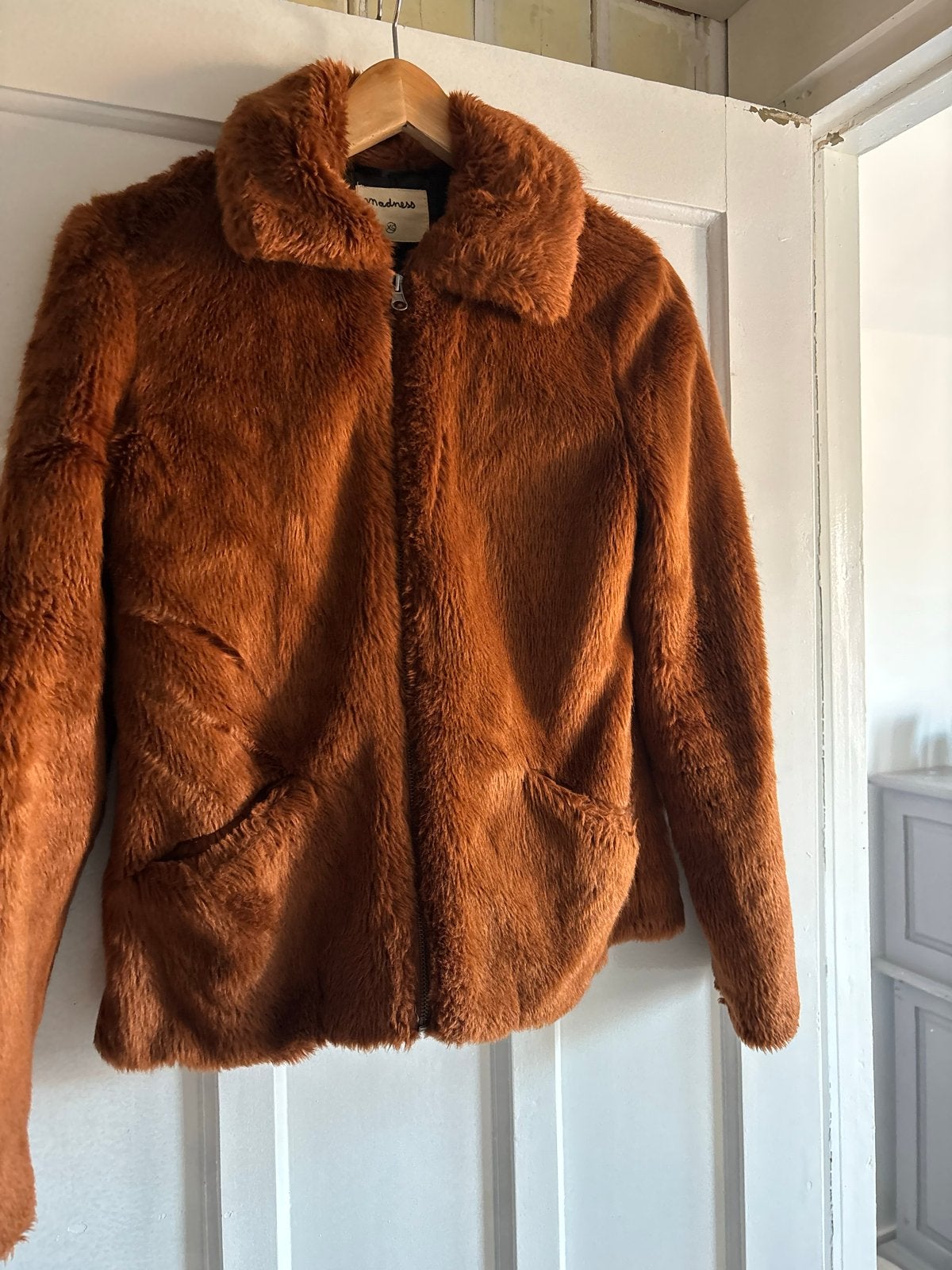 Madness dames winterjas - Maat 34 (XS), Ophalen of Verzenden, Zo goed als nieuw, Maat 34 (XS) of kleiner, Bruin