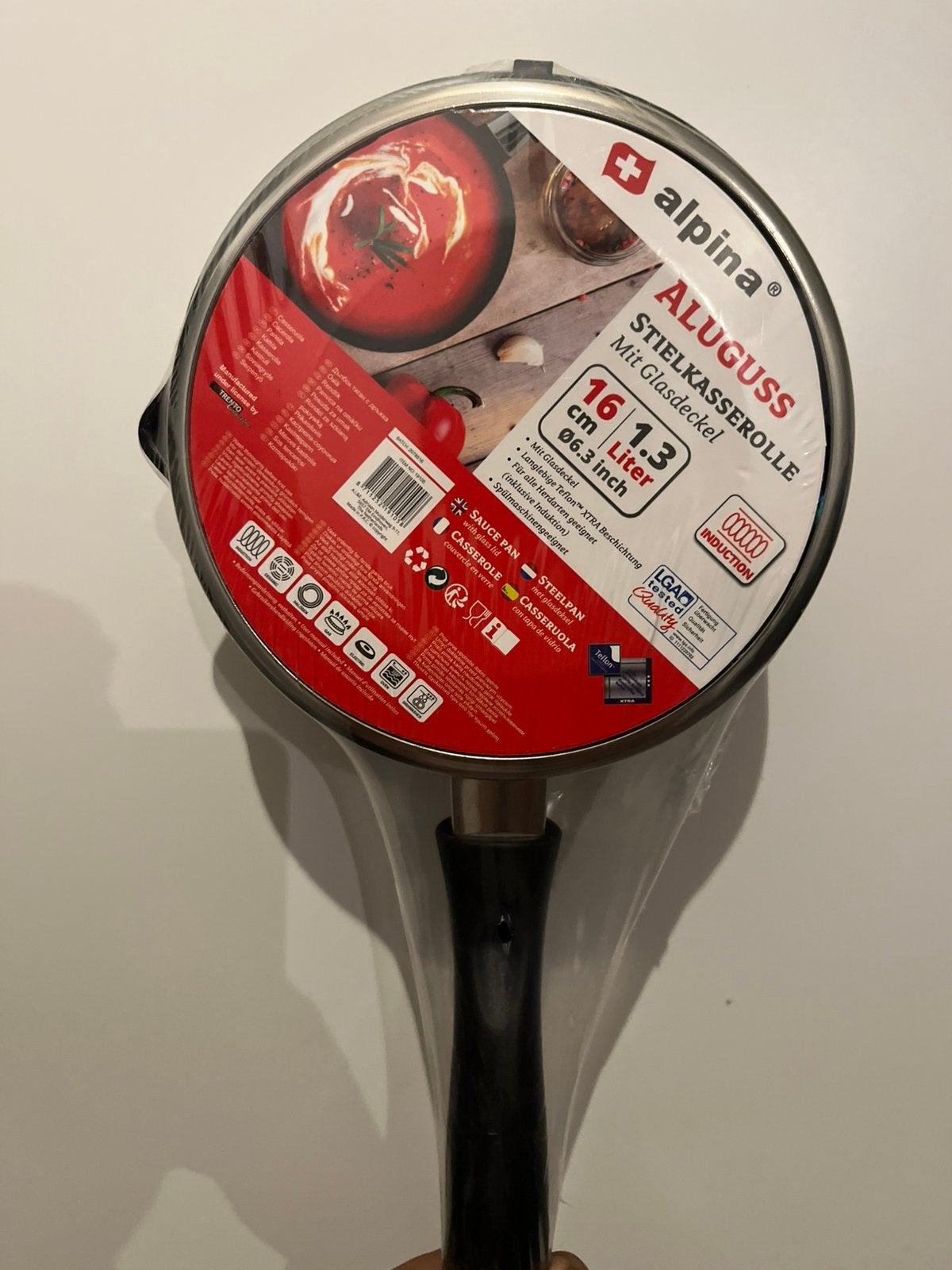 Sauce pan, Ophalen, Nieuw