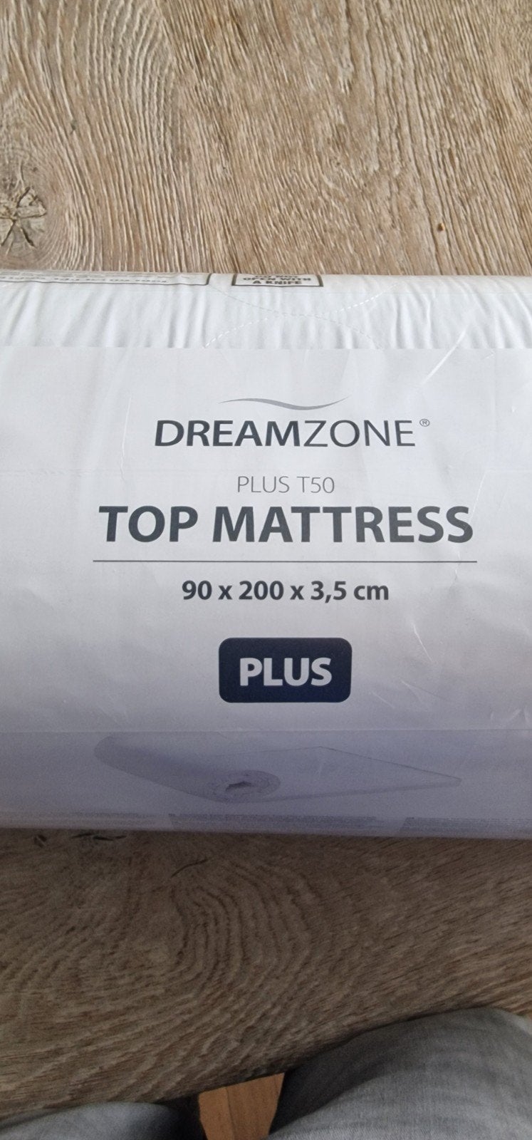 Jysk Dreamzone Plus T50 Topper – 90x200x3,5 cm (Nieuw), Ophalen