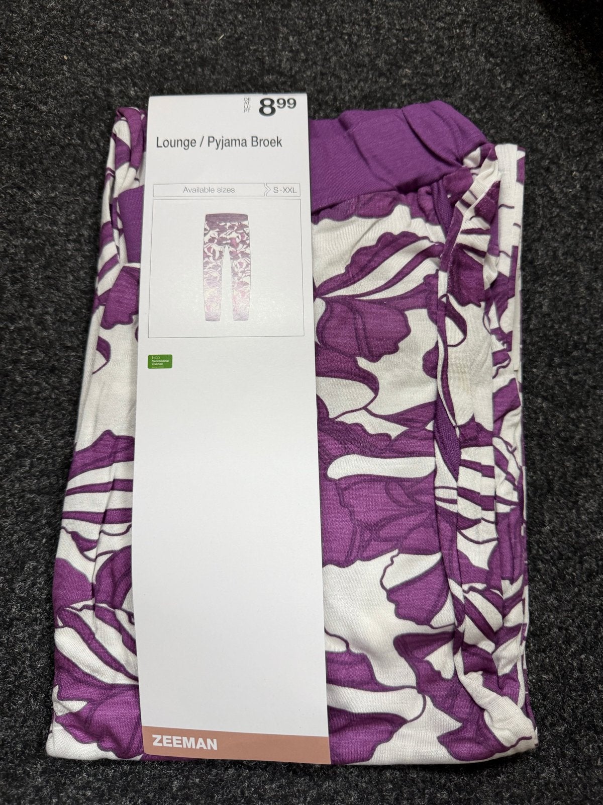 Nieuwe Zeeman Lounge/Pyjama Broek Maat L, Ophalen of Verzenden, Nieuw, Maat 42/44 (L)