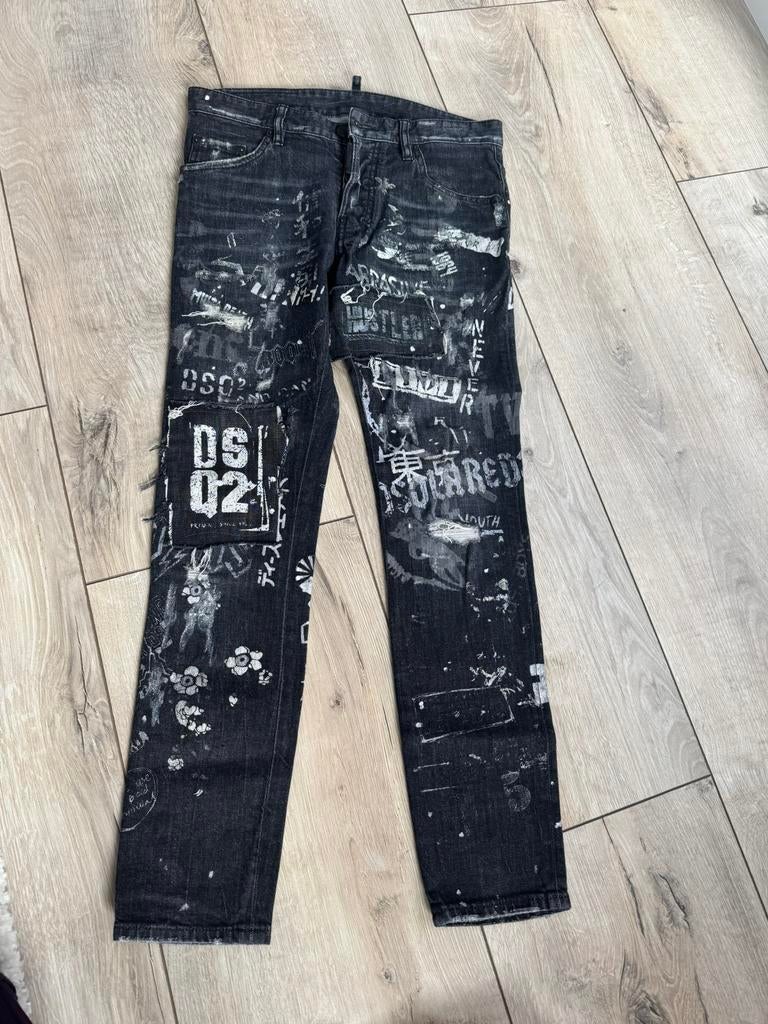 Mooie dsquared2 jeans. Maat 44., Ophalen of Verzenden, Zo goed als nieuw, Blauw, W32 (confectie 46) of kleiner