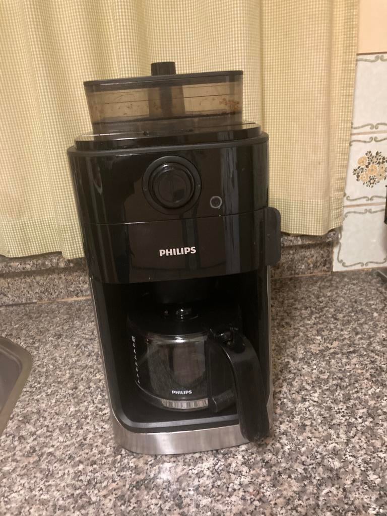 Philips HD7765 Koffiezetapparaat met geïntegreerde molen, Witgoed en Apparatuur, Koffiezetapparaten, Ophalen, Gebruikt, 10 kopjes of meer
