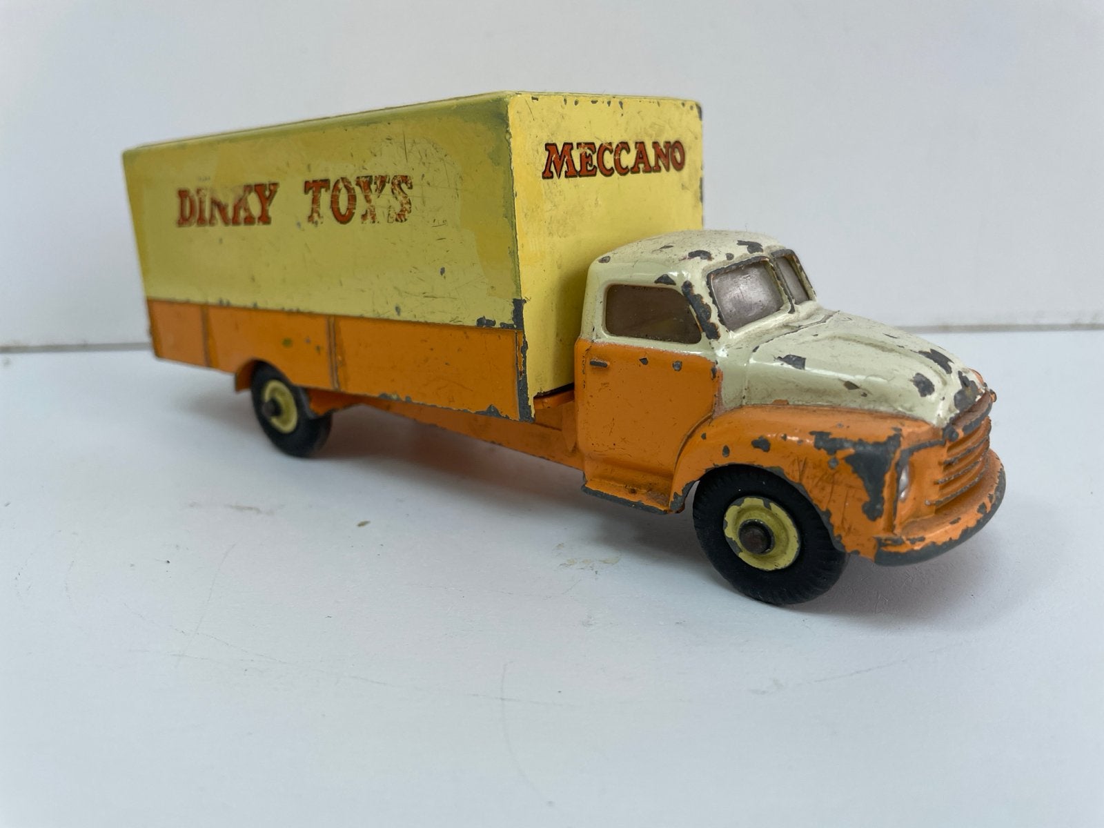 Vintage Dinky Toys Meccano vrachtwagen - Gebruikt, Antiek en Kunst, Antiek | Speelgoed, Ophalen of Verzenden