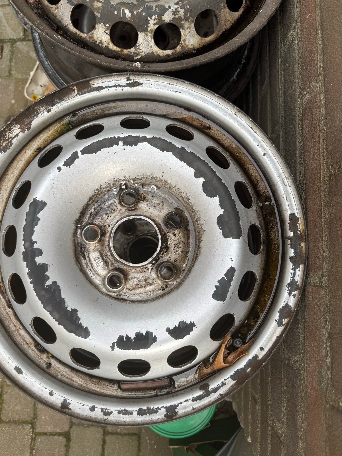 Velgen set voor Caddy - Winterbanden, Ophalen, Gebruikt