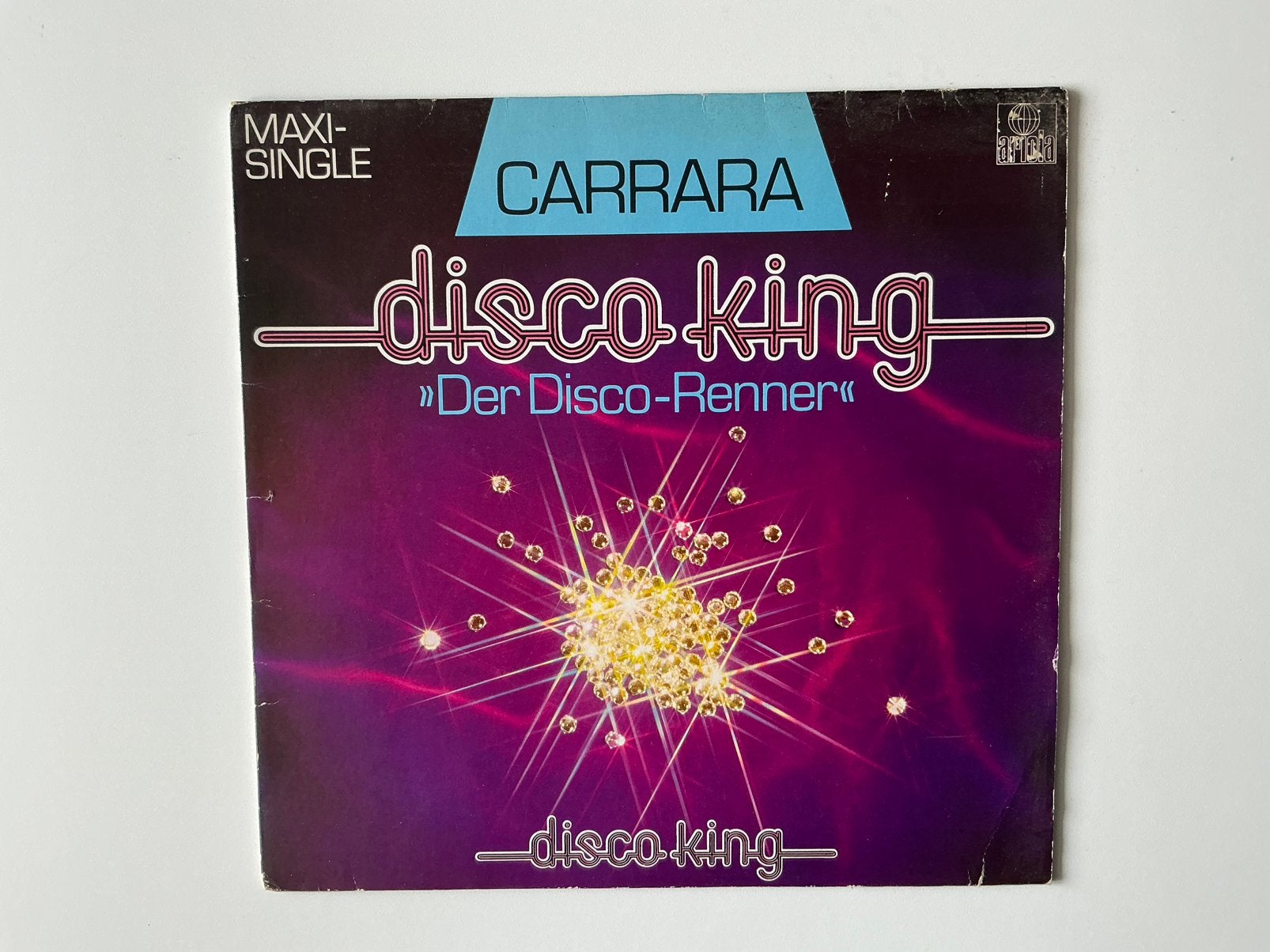Carrara – Disco King 12” italo disco, Cd's en Dvd's, Gebruikt, Ophalen of Verzenden, Disco, 12 inch