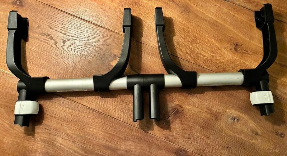 Bugaboo Duo Adapter voor 2 Maxi-Cosi autostoeltjes, Ophalen, Gebruikt, Bugaboo, Duowagen