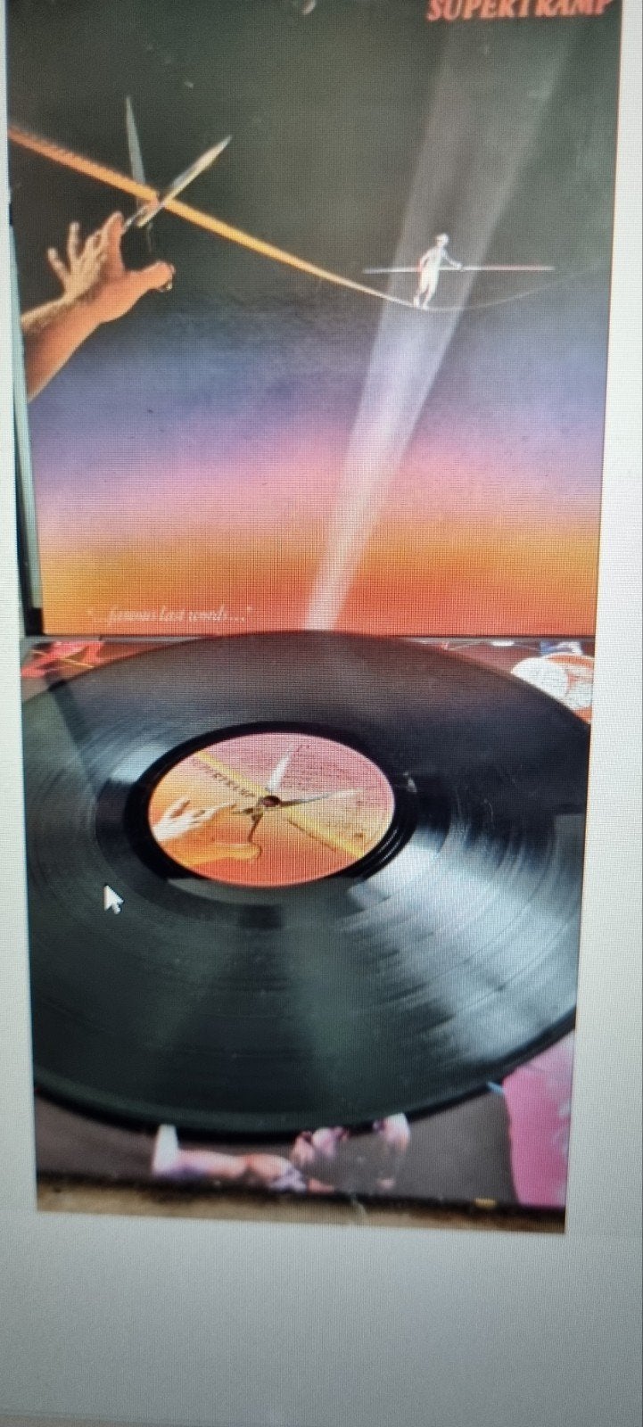 Supertramp - "...Famous Last Words..." LP, Ophalen of Verzenden, Gebruikt, 12 inch, LP