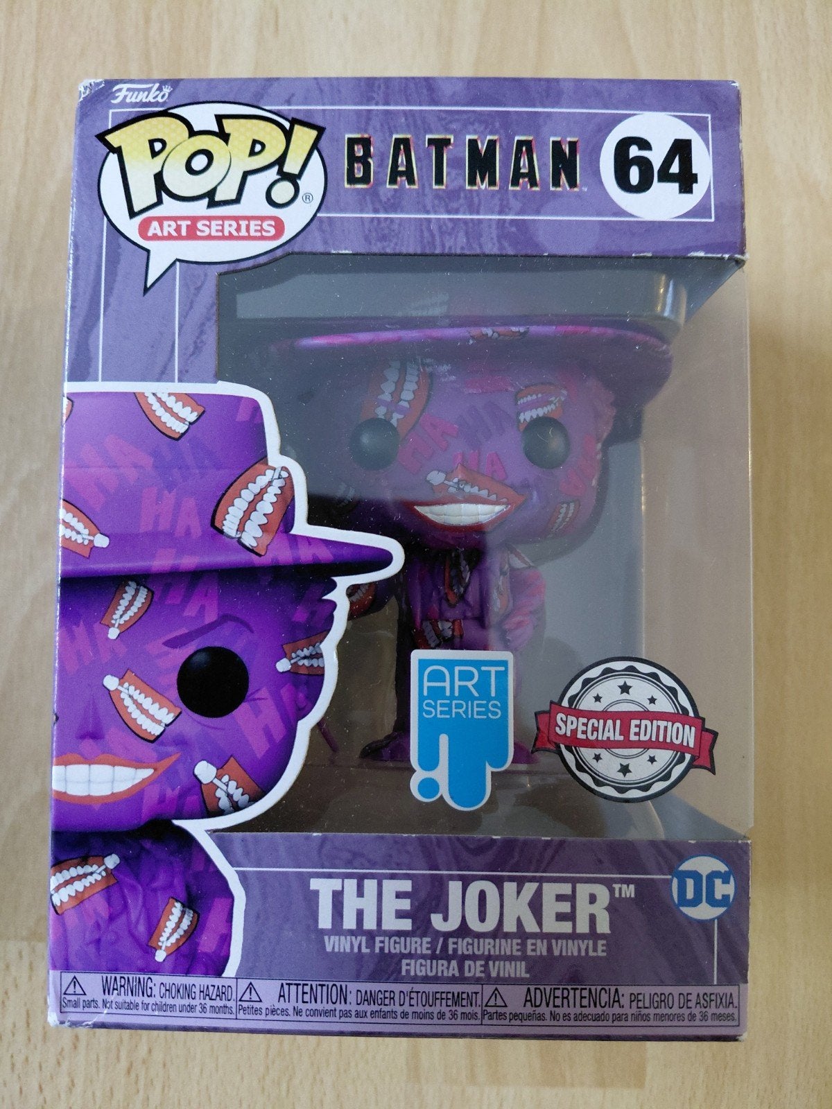 Funko Pop! The Joker Batman 64 Art Series Special Edition, Ophalen of Verzenden, Nieuw