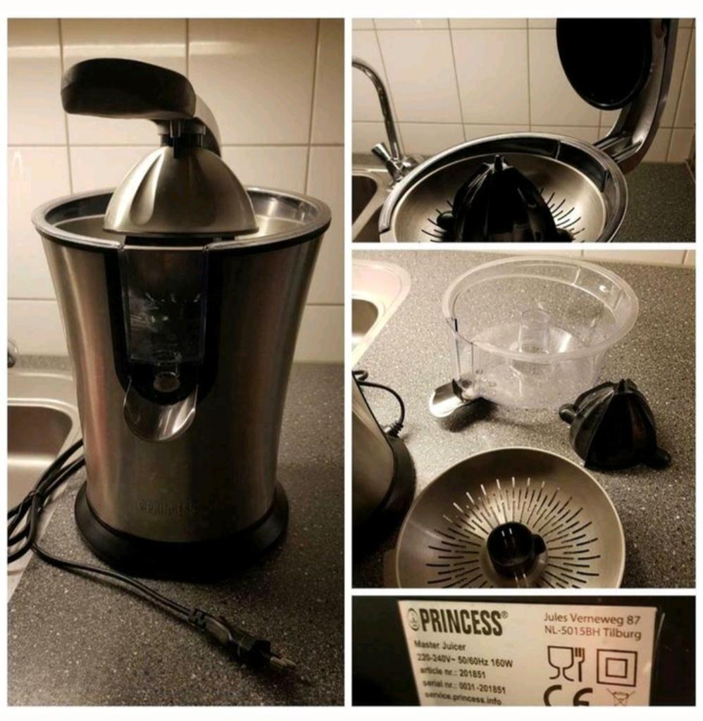 Citruspers 160W, Witgoed en Apparatuur, Juicers, Citruspers, Ophalen of Verzenden
