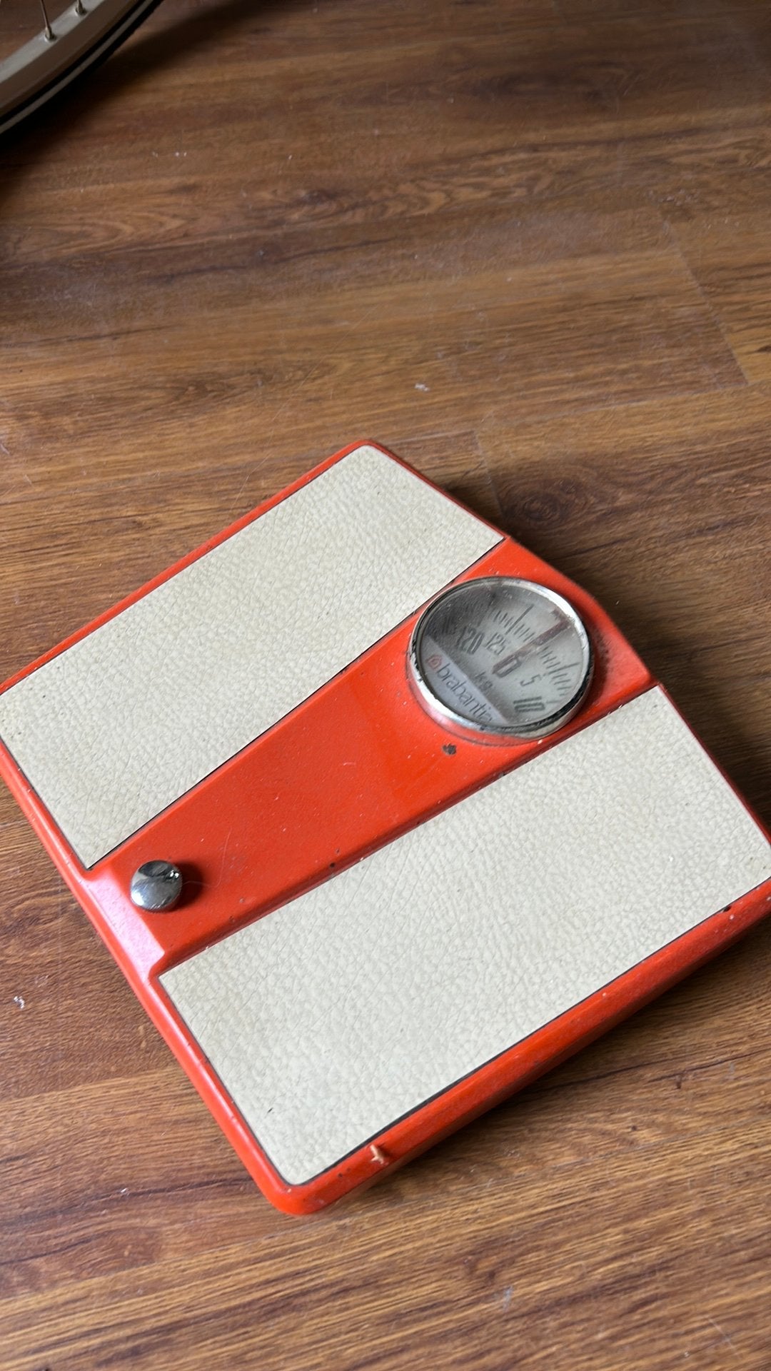 Vintage Brabantia weegschaal, Ophalen, Zo goed als nieuw, Keukenweegschaal, Minder dan 10 kg