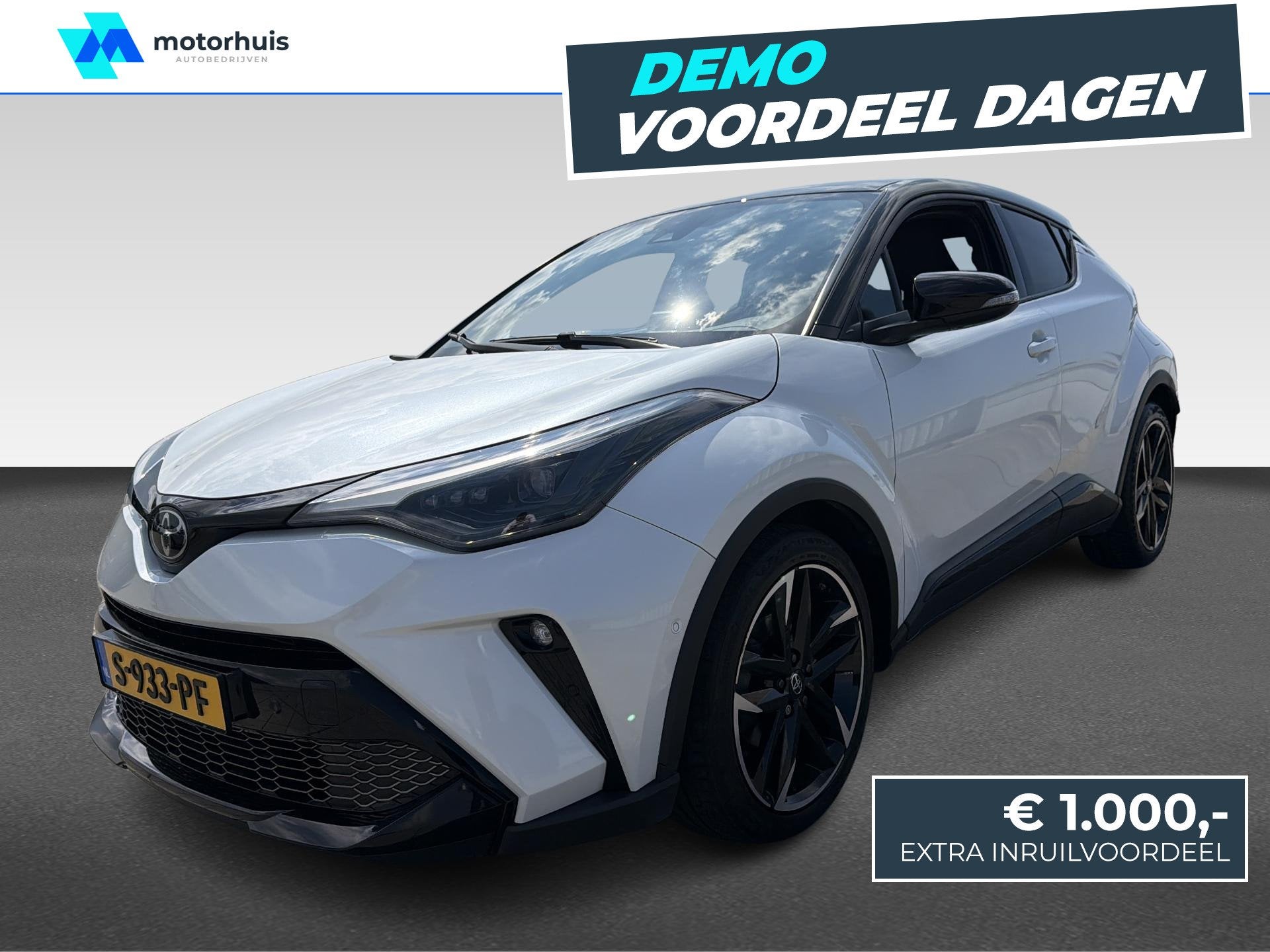 Toyota C-HR 1.8 Hybrid GR-Sport, Auto's, Automaat, Euro 6, 4 cilinders, Alcantara