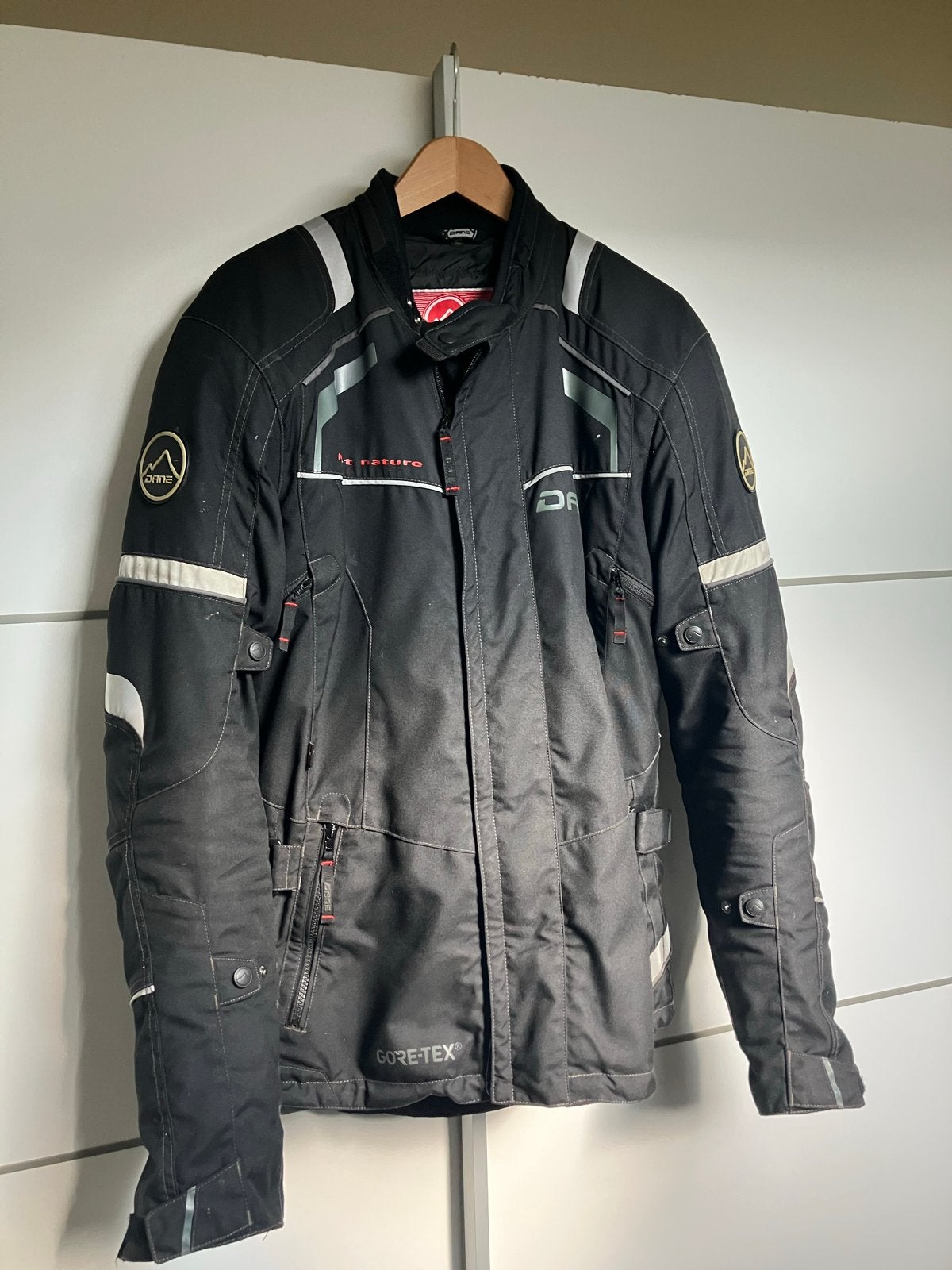 Dane Gore-Tex Motorjas Zwart Maat 106 Tall, Ophalen of Verzenden, Tweedehands, Heren, Jas | textiel
