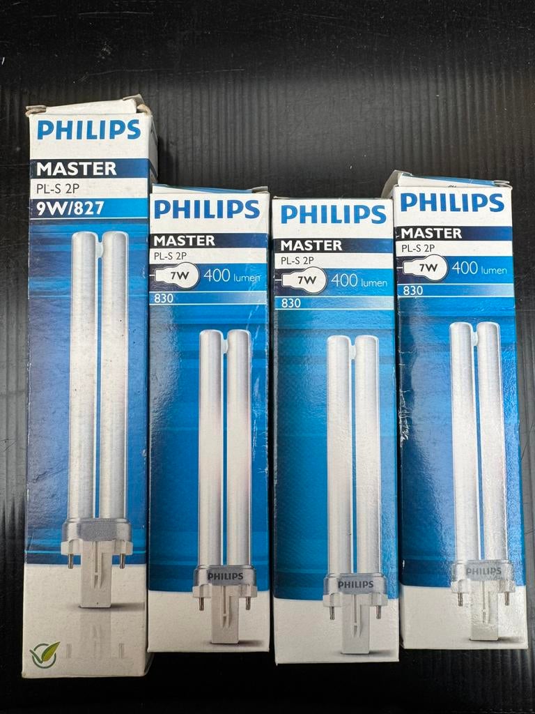 Philips MASTER PL-S 2P 9W en 7W, Huis en Inrichting, Lampen | Losse lampen, Ophalen of Verzenden, Nieuw, Minder dan 30 watt, Led-lamp