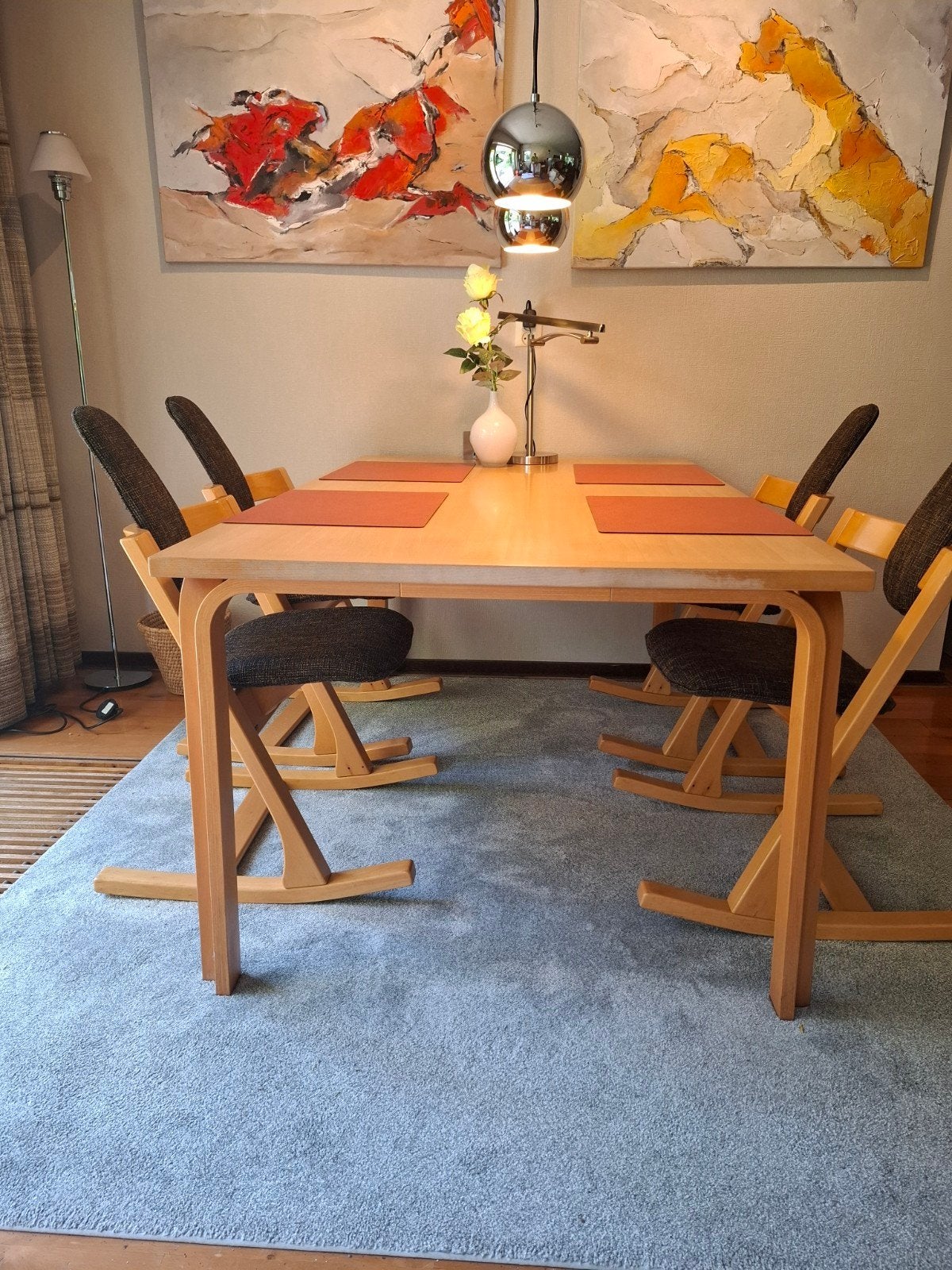 Set van 4 Stokke Pendulum Balansstoelen, Ophalen