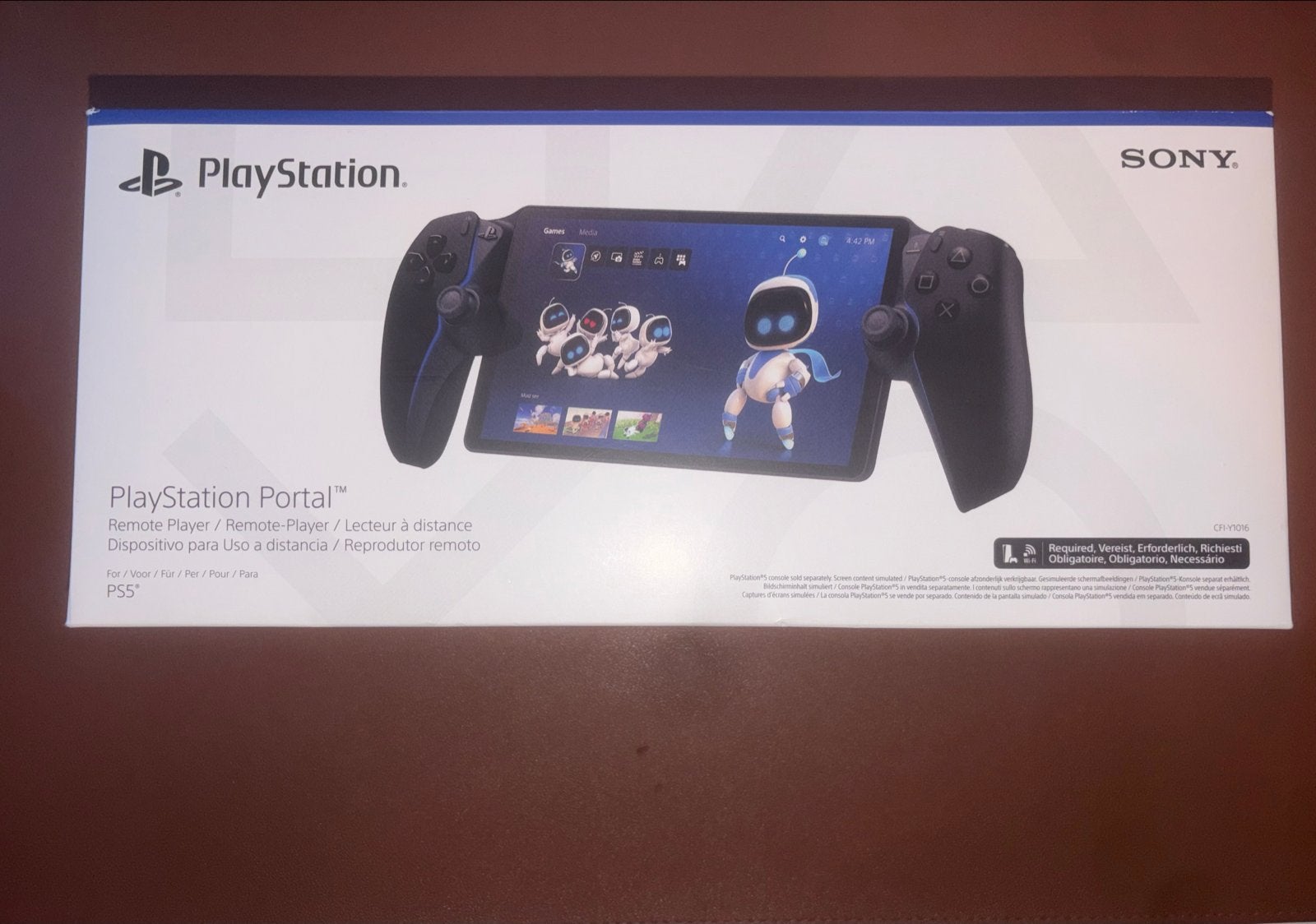Playstation Portal Remote Play Handheld - Zwart, Spelcomputers en Games, Verzenden, Sony, Zo goed als nieuw