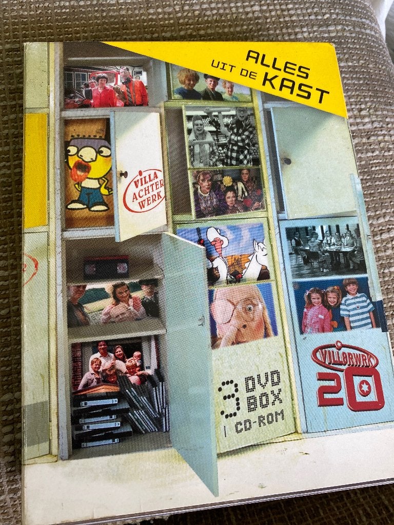VPRO Alles uit de Kast - Zeldzame 3 DVD Box + CD-ROM, Gebruikt, Alle leeftijden, Nederlands, Inclusief boekje