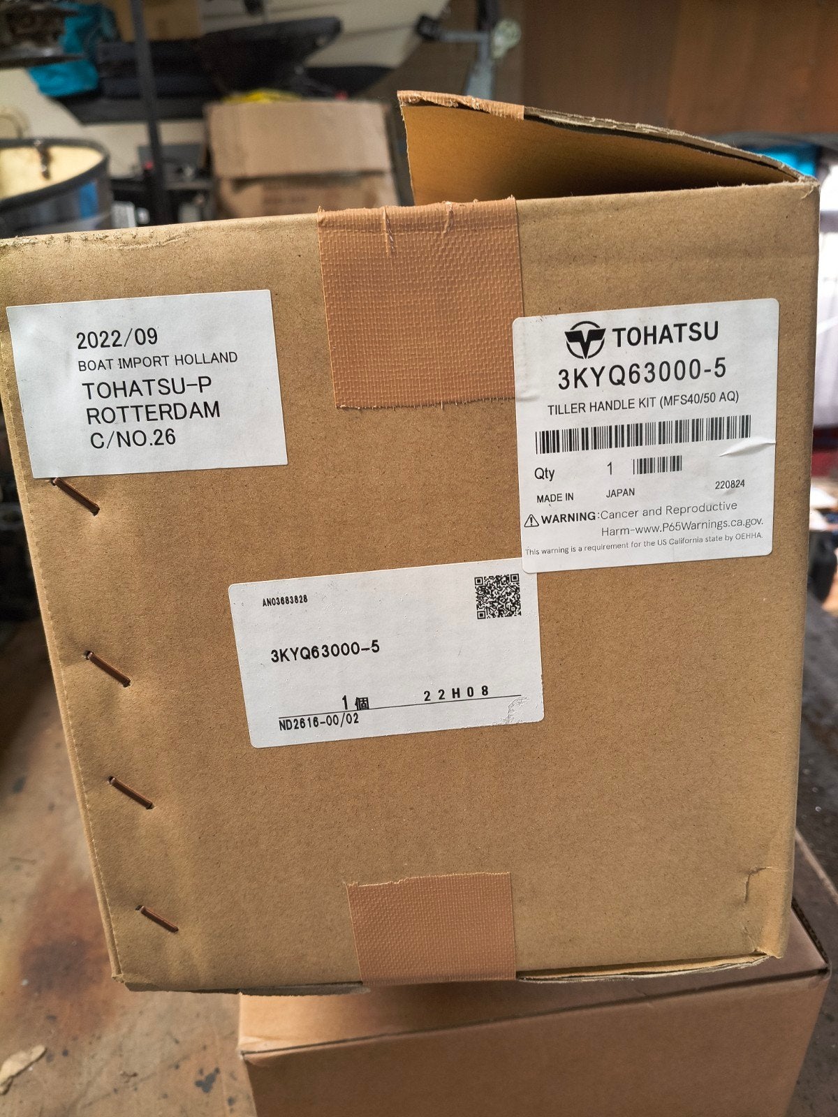 Tohatsu Stuurknuppel Kit MFS40/50 AQ - Origineel & Nieuw, Ophalen of Verzenden
