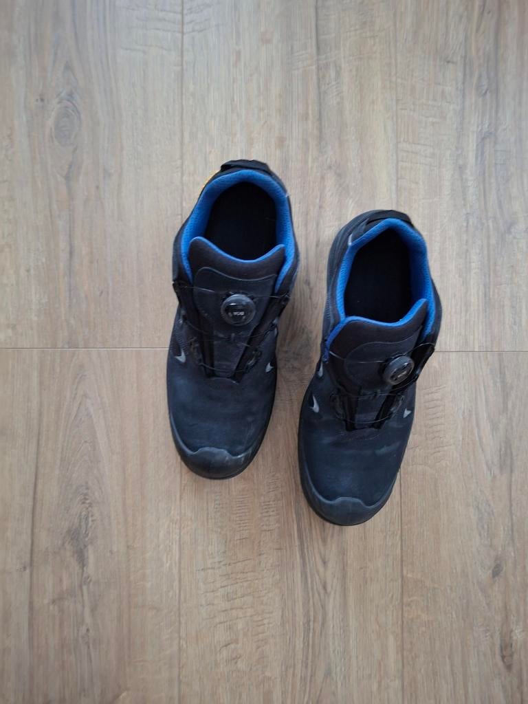 Zwarte werkschoenen Grisport met BOA sluiting, Doe-het-zelf en Verbouw, Veiligheidskleding, Ophalen of Verzenden