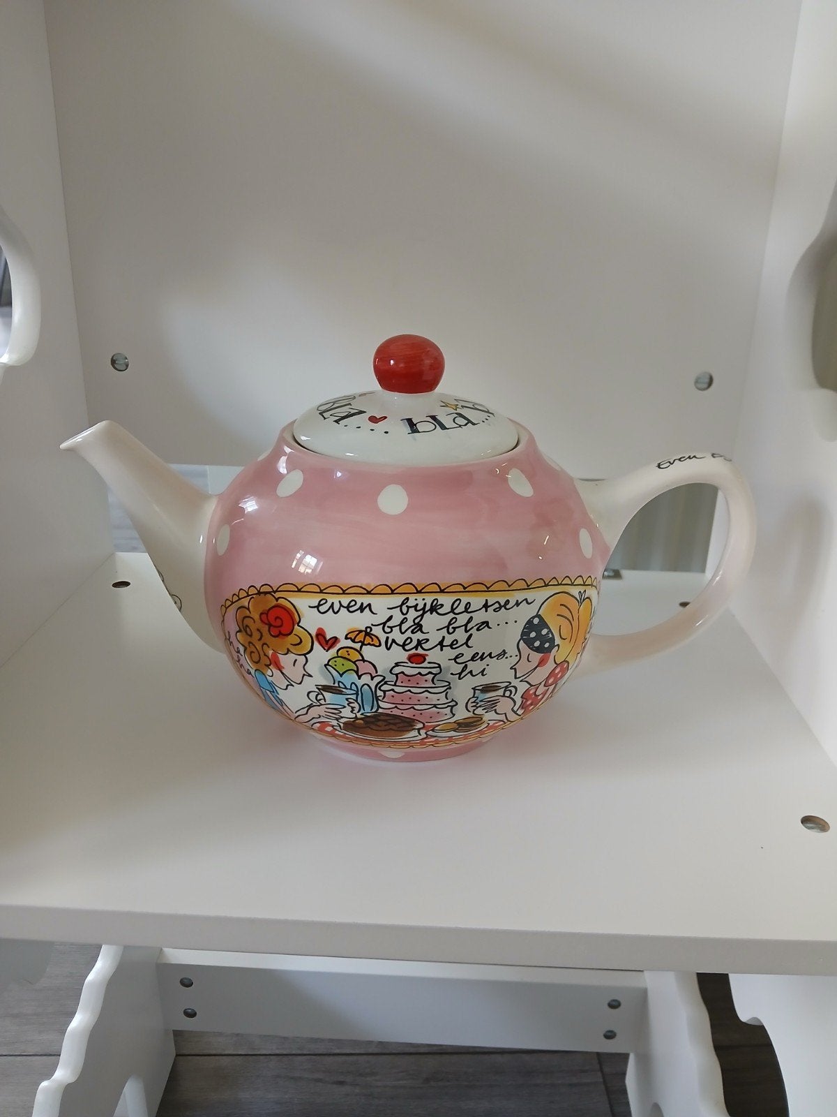Blond Amsterdam theepot en suikerpot - Even bijkletsen, Blond Amsterdam, Overige typen, Nieuw, Ophalen of Verzenden