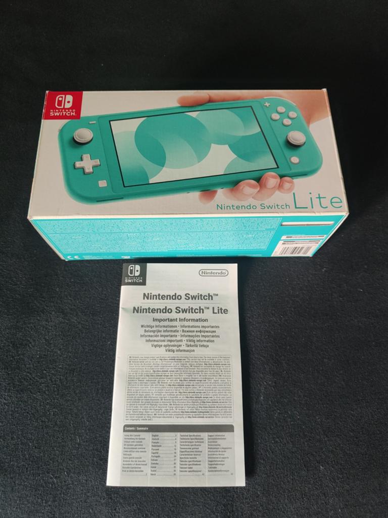 Lege doos Nintendo Switch met boekje, Ophalen of Verzenden, Zo goed als nieuw
