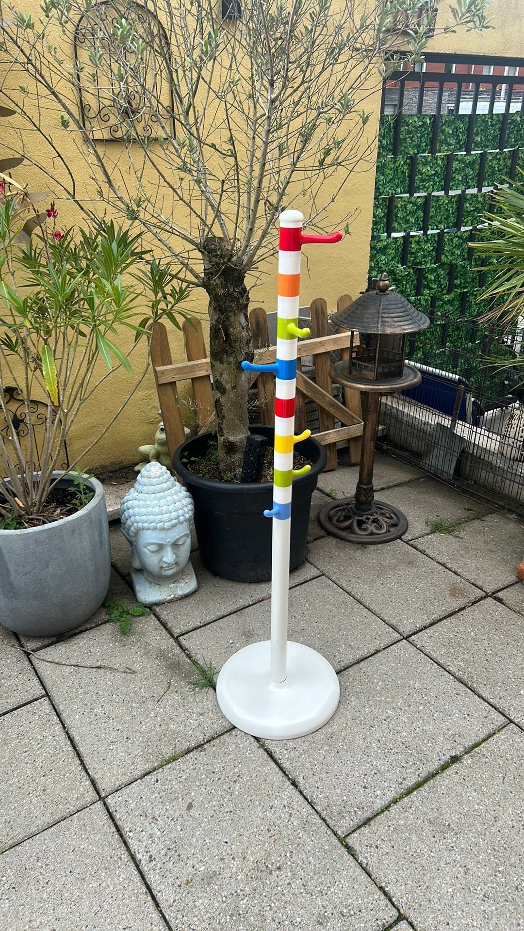 IKEA Krokig staande kinderkapstok vintage 130 cm, Ophalen, Zo goed als nieuw, Staande kapstok