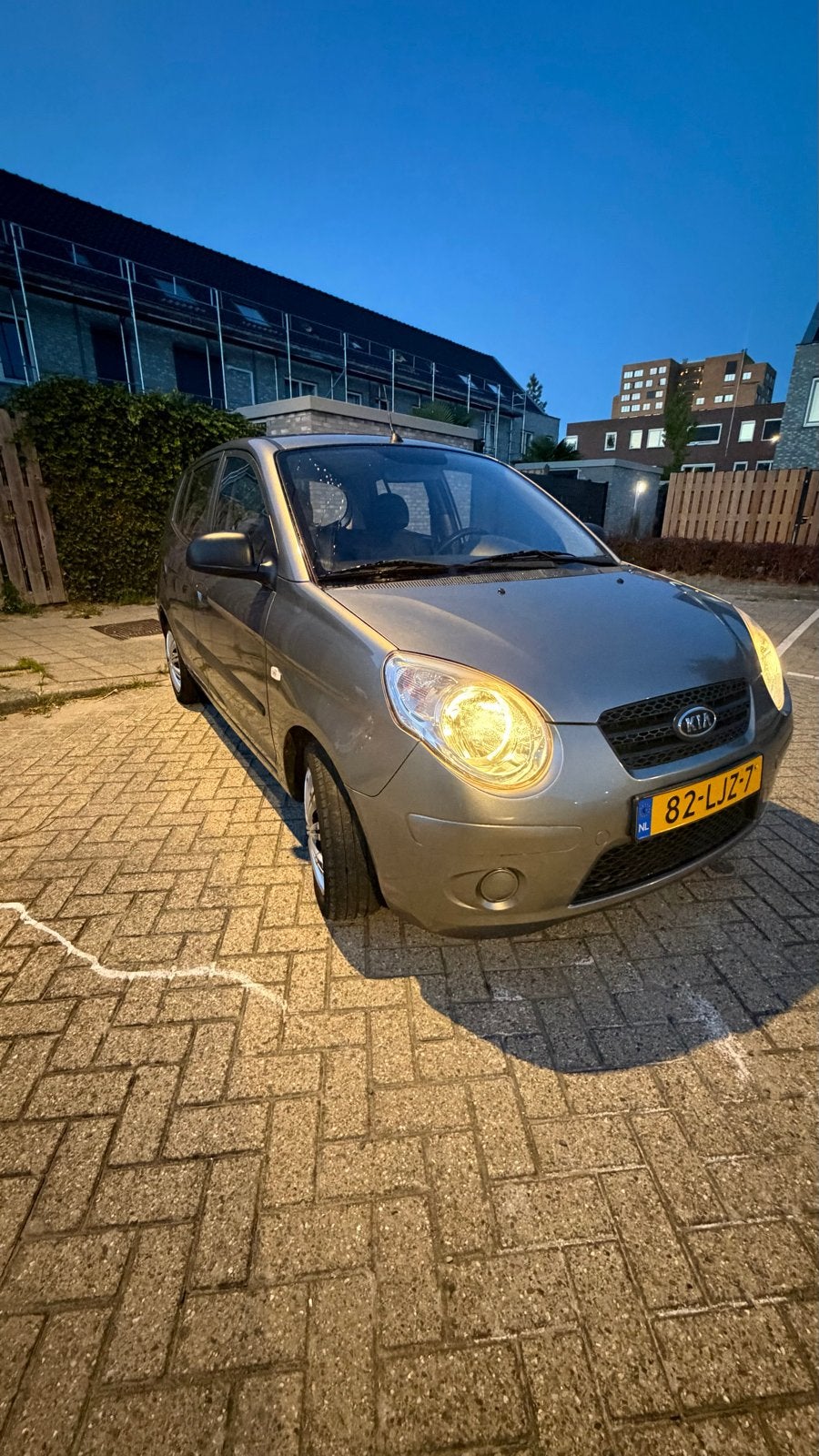 Kia Picanto 1.0 2010 Grijs, 4 cilinders, Origineel Nederlands, 823 kg, Handgeschakeld