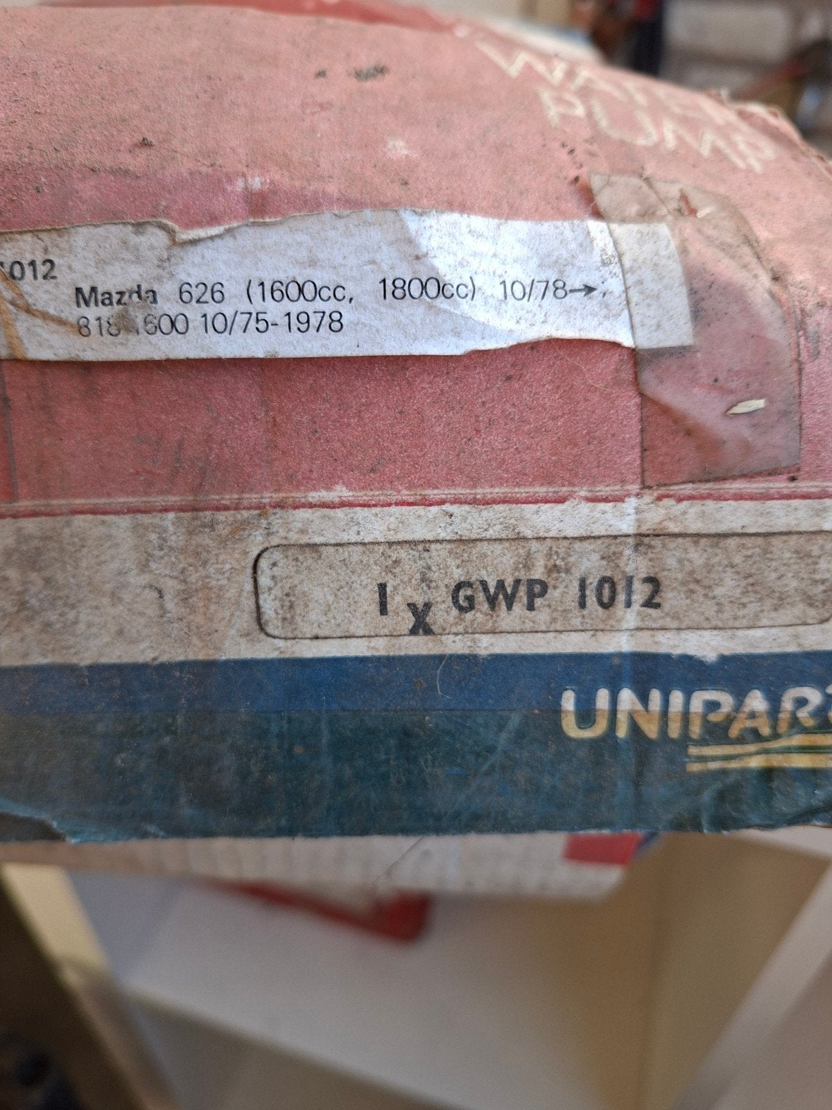 Waterpomp Mazda 626 (1600cc, 1800cc) 10/78->, Ophalen of Verzenden, Nieuw, Mazda