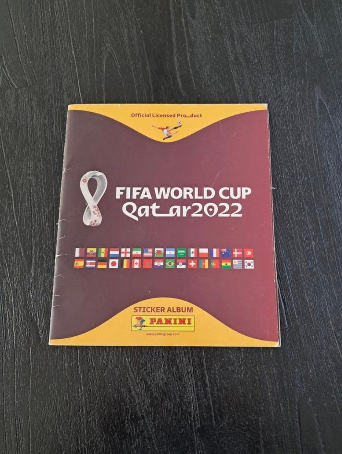 Fifa world cup Qatar 2022 verzamelboek met 60 stickers er in, Eén persoon