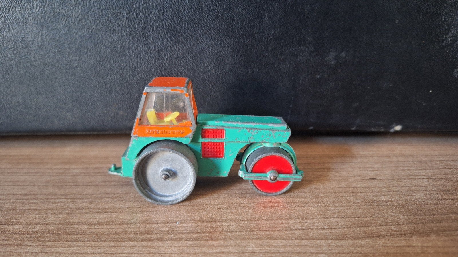 Vintage Siku V299 Zettelmeyer Dreiradwalze (Wals), Ophalen of Verzenden, Gebruikt, Overige typen