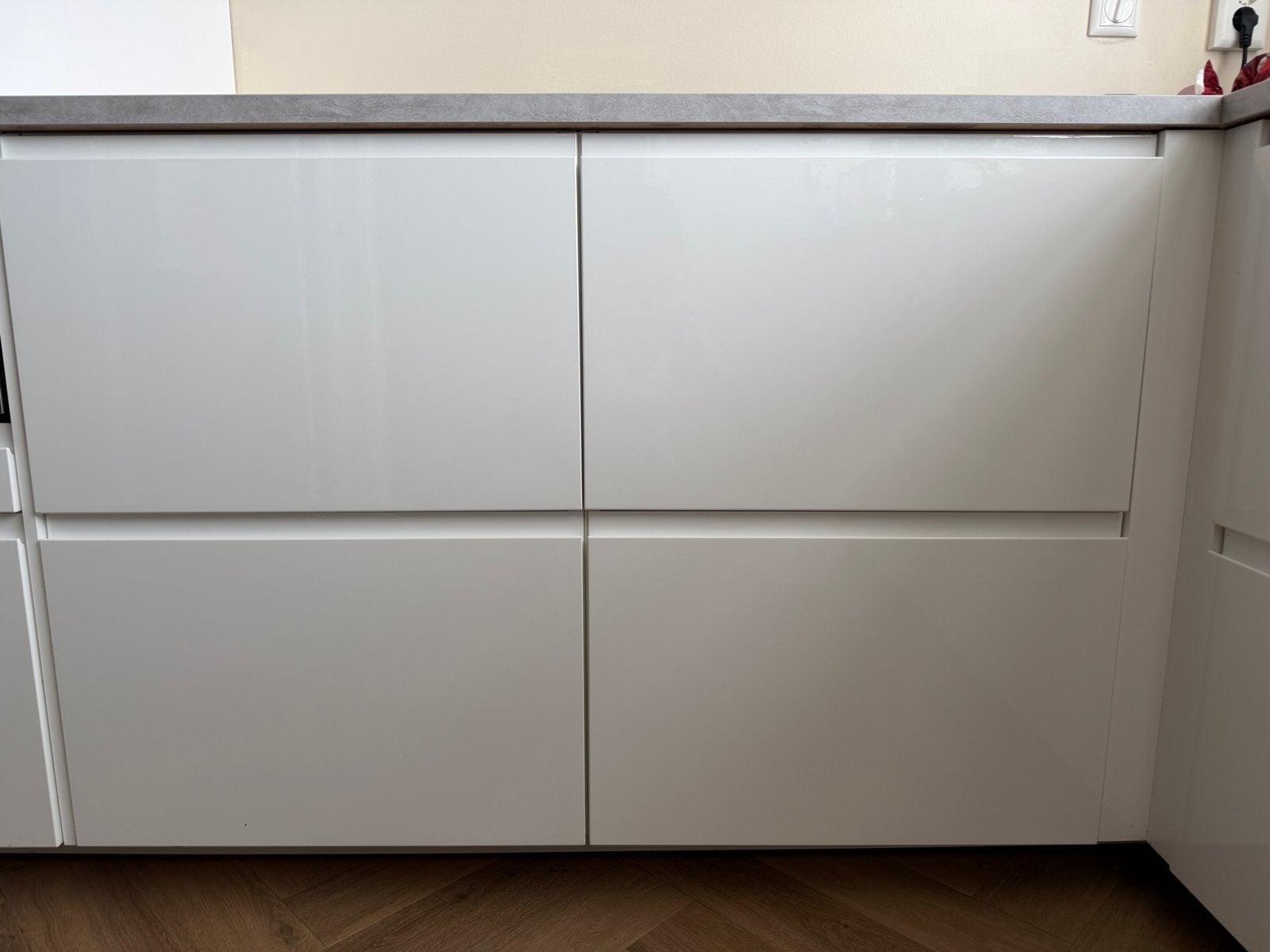 Ladenfronten voor IKEA Metod keuken - wit hoogglans Voxtorp, Ophalen, Overige typen, IKEA, Kunststof