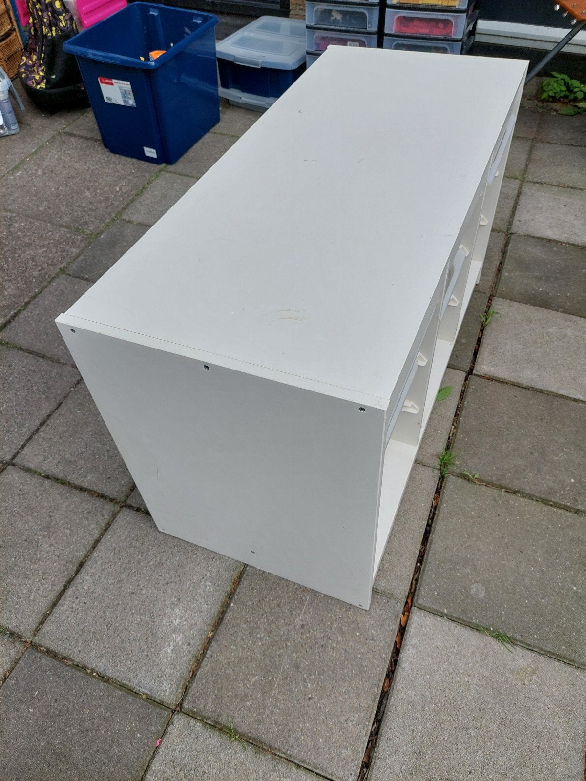 IKEA Trofast kast wit, Gebruikt, Kast, 100 cm of meer, Minder dan 50 cm