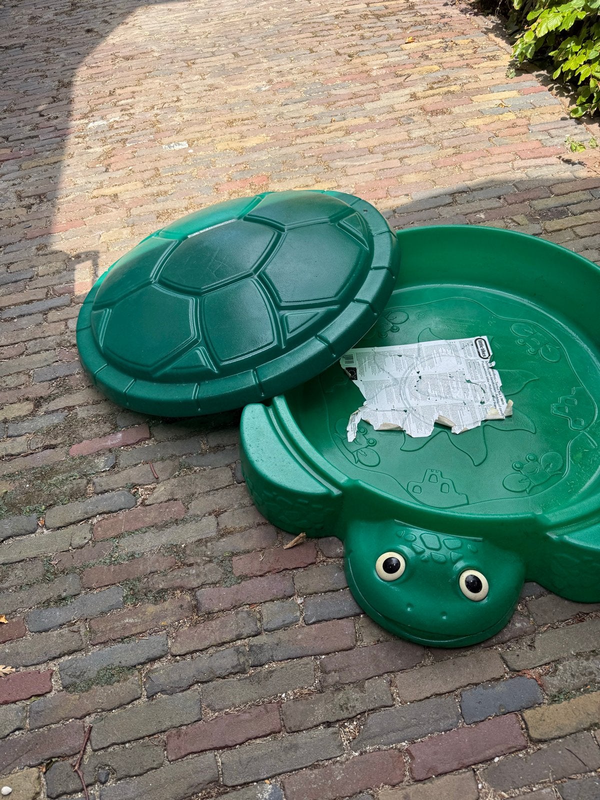 Little Tikes Schildpad Zandbak met Deksel, Kinderen en Baby's, Ophalen, Gebruikt