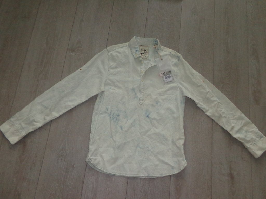 stoere jongensblouse van SCOTCH, maat 14/164, Kinderen en Baby's, Kinderkleding | Maat 164, Ophalen of Verzenden, Nieuw, Jongen