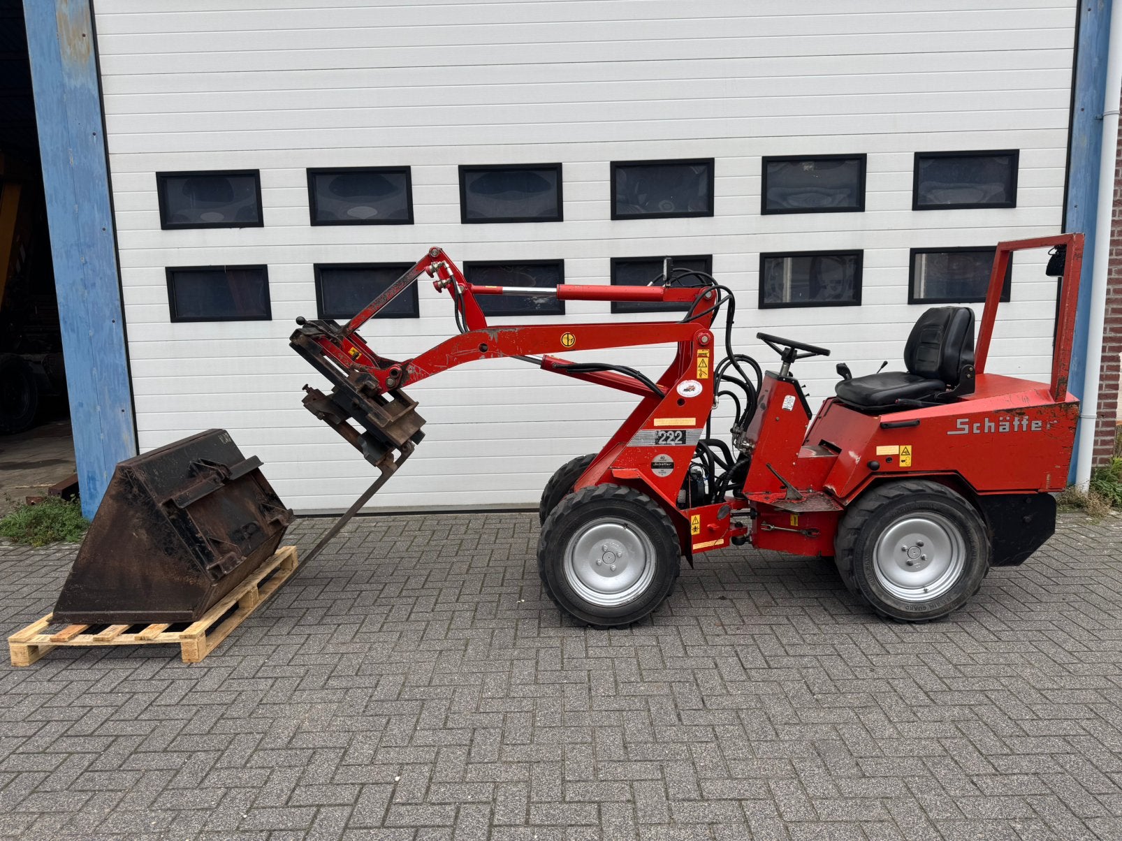 Schaffer 222S loader miniloader shovel kniklader, Ophalen, Overige typen