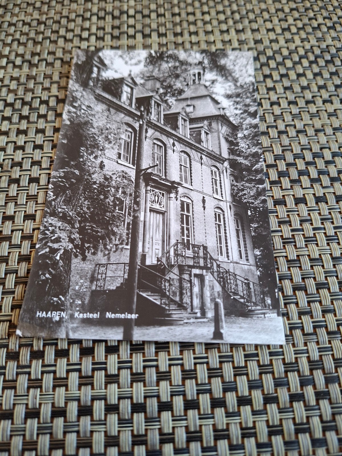 Kasteel Nemelaer Haaren (Noord-Brabant), Ophalen of Verzenden, 1940 tot 1960, Gelopen, Noord-Brabant