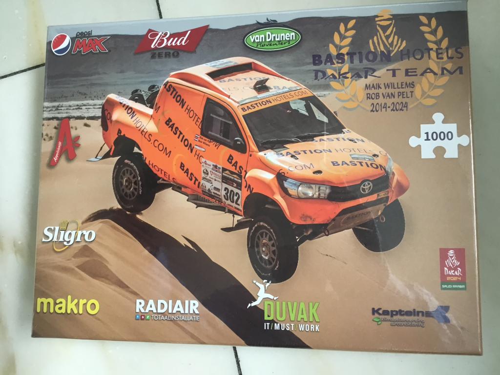 Dakar Bastion Hotels puzzel 1000 stukjes nieuw, Ophalen of Verzenden, Meer dan 50 stukjes, Gebruikt, 6 jaar of ouder