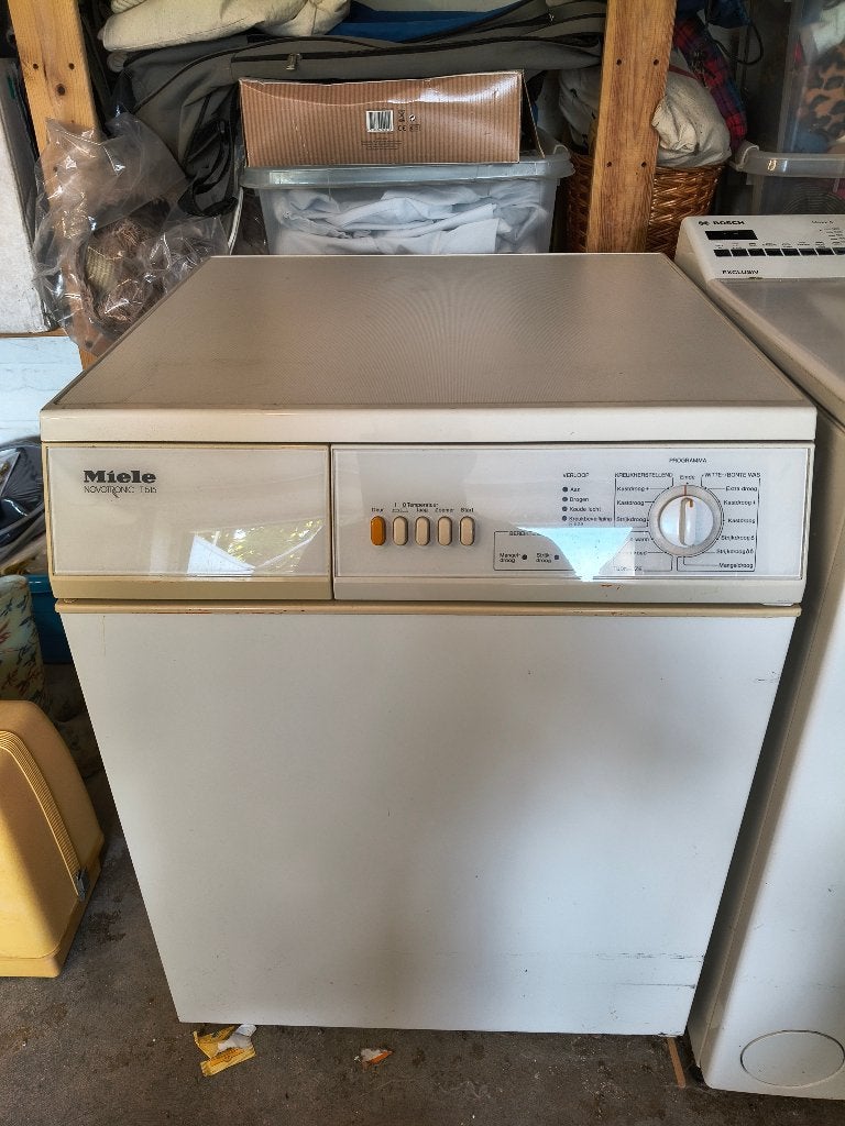 Wasdroger, Ophalen, Gebruikt, Minder dan 85 cm, Luchtafvoer
