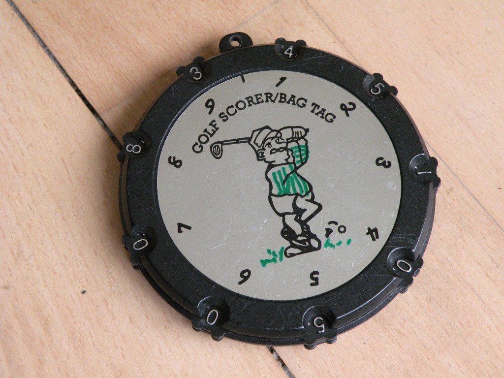 Golfscorer. Voor het bijhouden van scores op de golfbaan., Sport en Fitness, Ophalen of Verzenden, Zo goed als nieuw