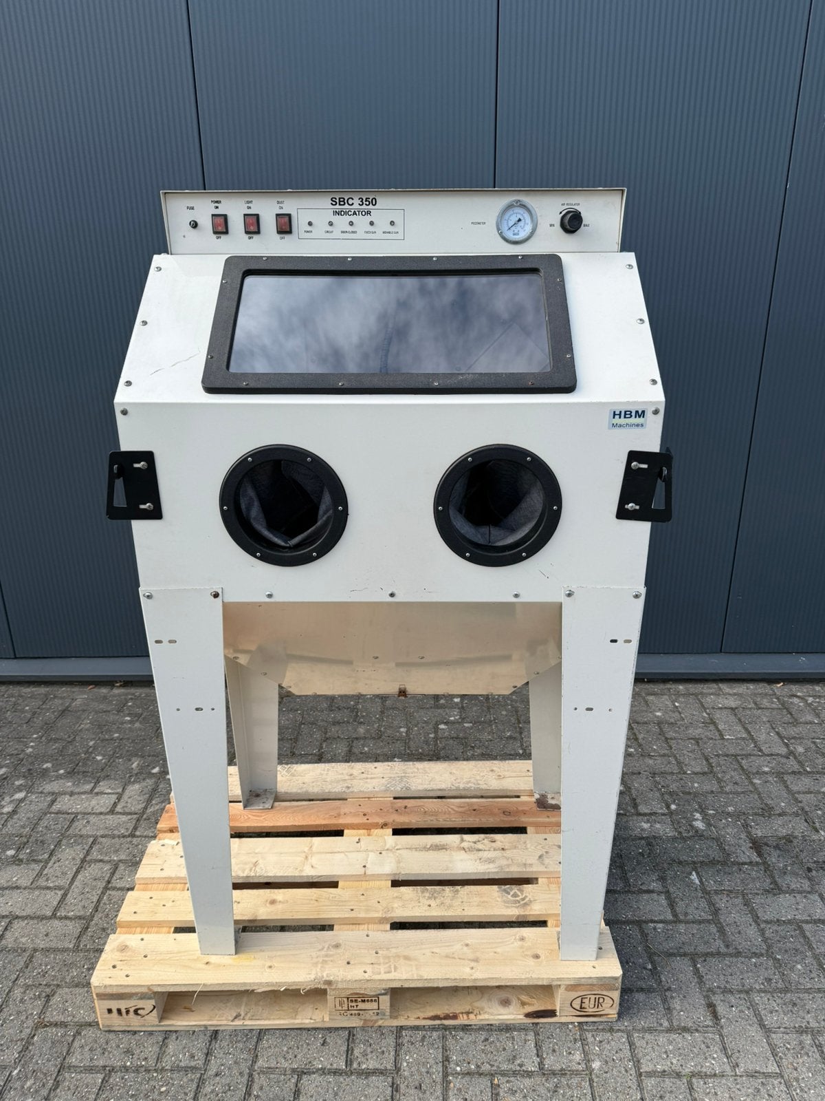 Straalcabine SBC 350, Ophalen, Zo goed als nieuw
