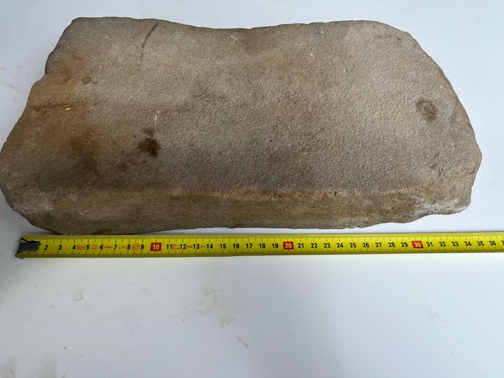 Schitterende Slijpsteen 33 x 18 x 6 cm, Ophalen of Verzenden, Gebruikt